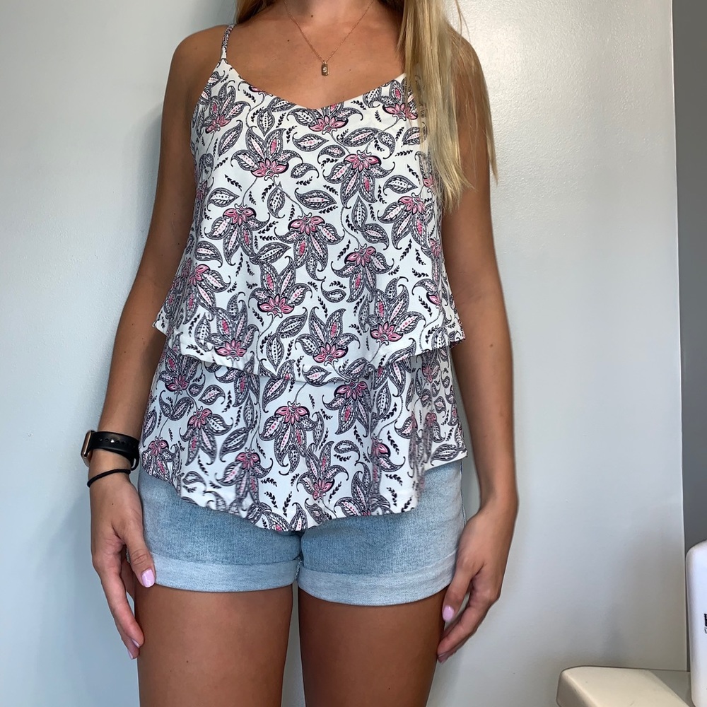 Paisley tank top